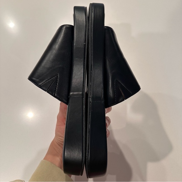 Journee Collection Denrie Platform Chunky Black‎ Sandal Size 9 - Picture 7 of 10